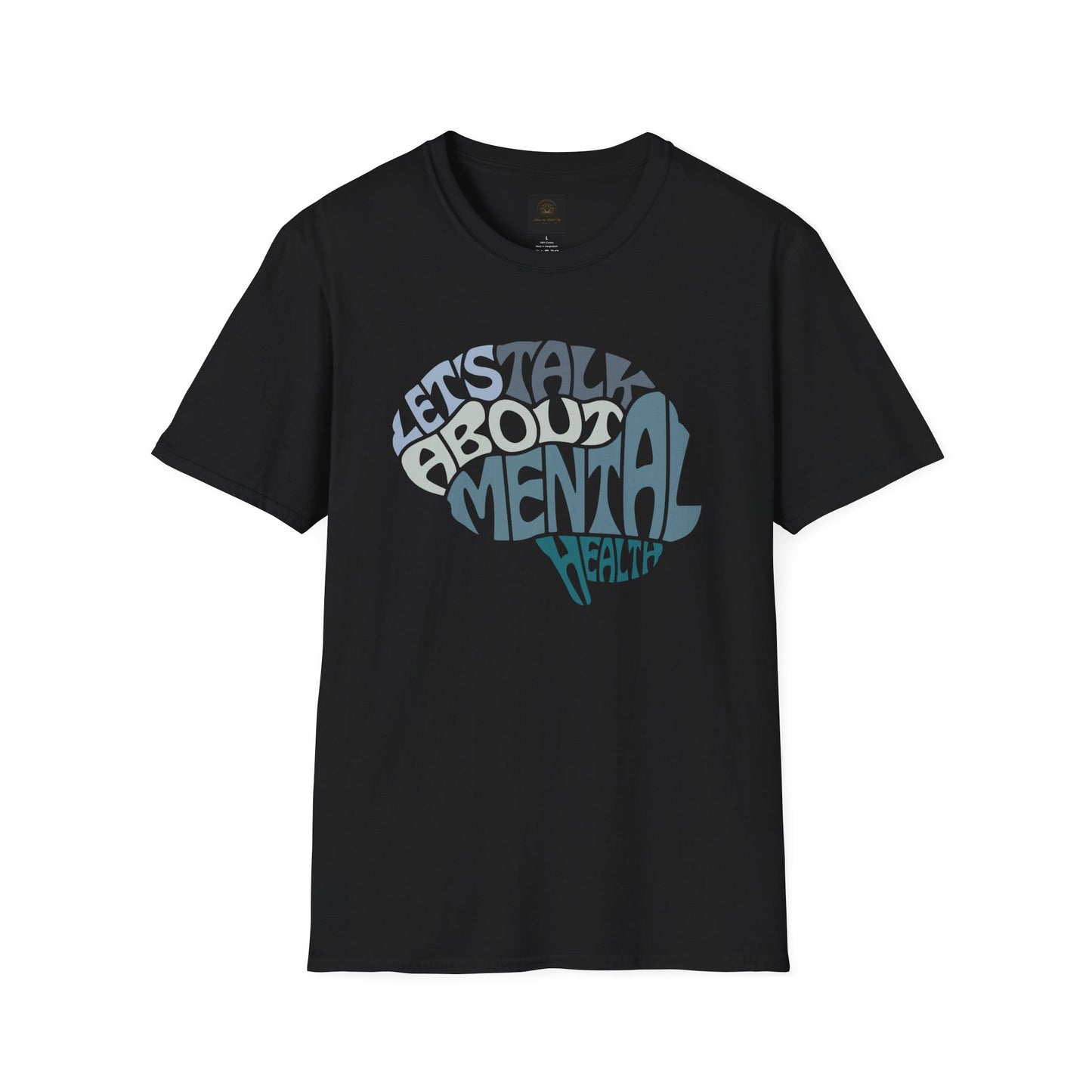 Mental Health Awareness T-Shirt, Unisex Tee for Conversations, Gifts for Mental Health Advocates, Supportive Apparel, Everyday Comfort Wear