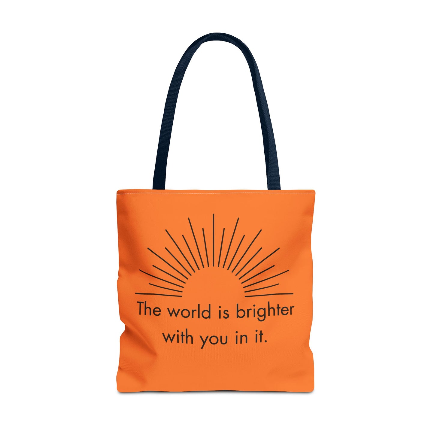 Sunrise Inspiration Tote Bag - Motivational Quote, Beach Bag, Gift for Her, Eco-Friendly Shopping, Summer Vibes