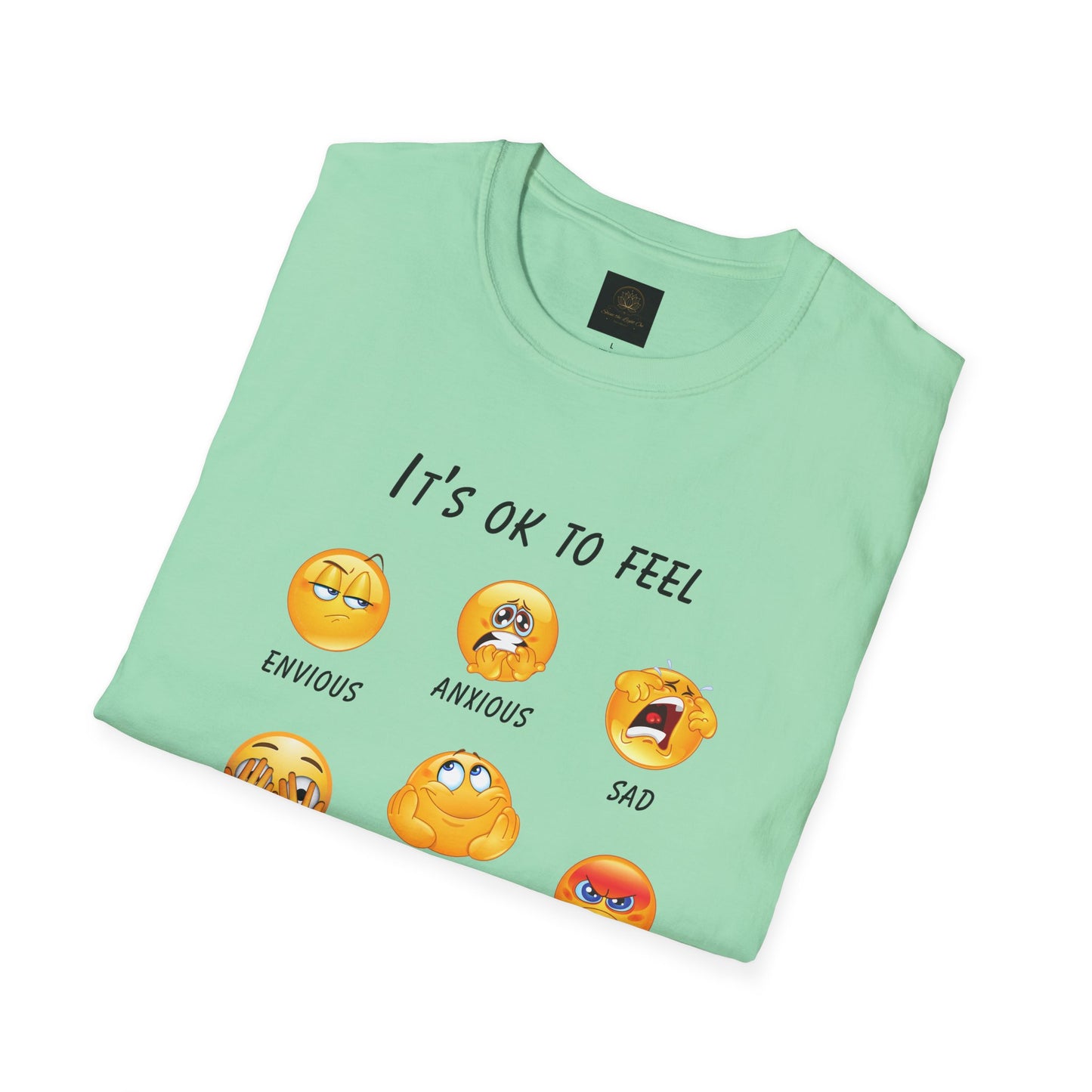 Emotional Awareness T-Shirt, Feelings Tee, Unisex Graphic Tee, Comfortable Everyday Wear, Gift for Friends and Family