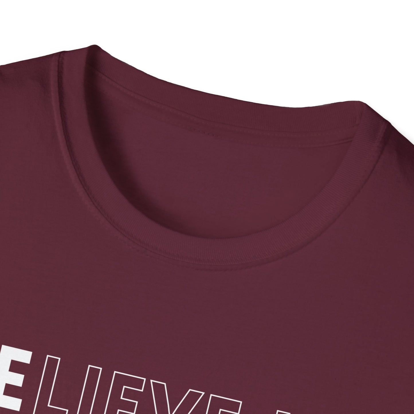 Inspirational Unisex T-Shirt, Motivational Tee, Believe in Yourself, Gift for Friends, Positive Vibes, Casual Wear, Everyday Apparel
