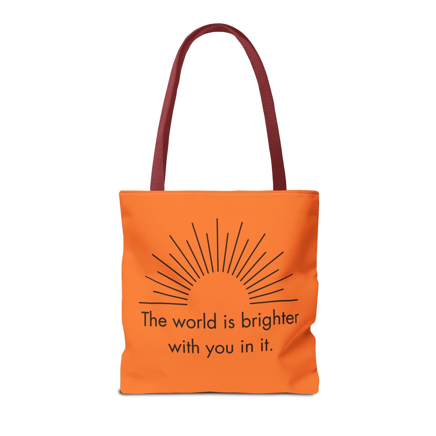 Sunrise Inspiration Tote Bag - Motivational Quote, Beach Bag, Gift for Her, Eco-Friendly Shopping, Summer Vibes