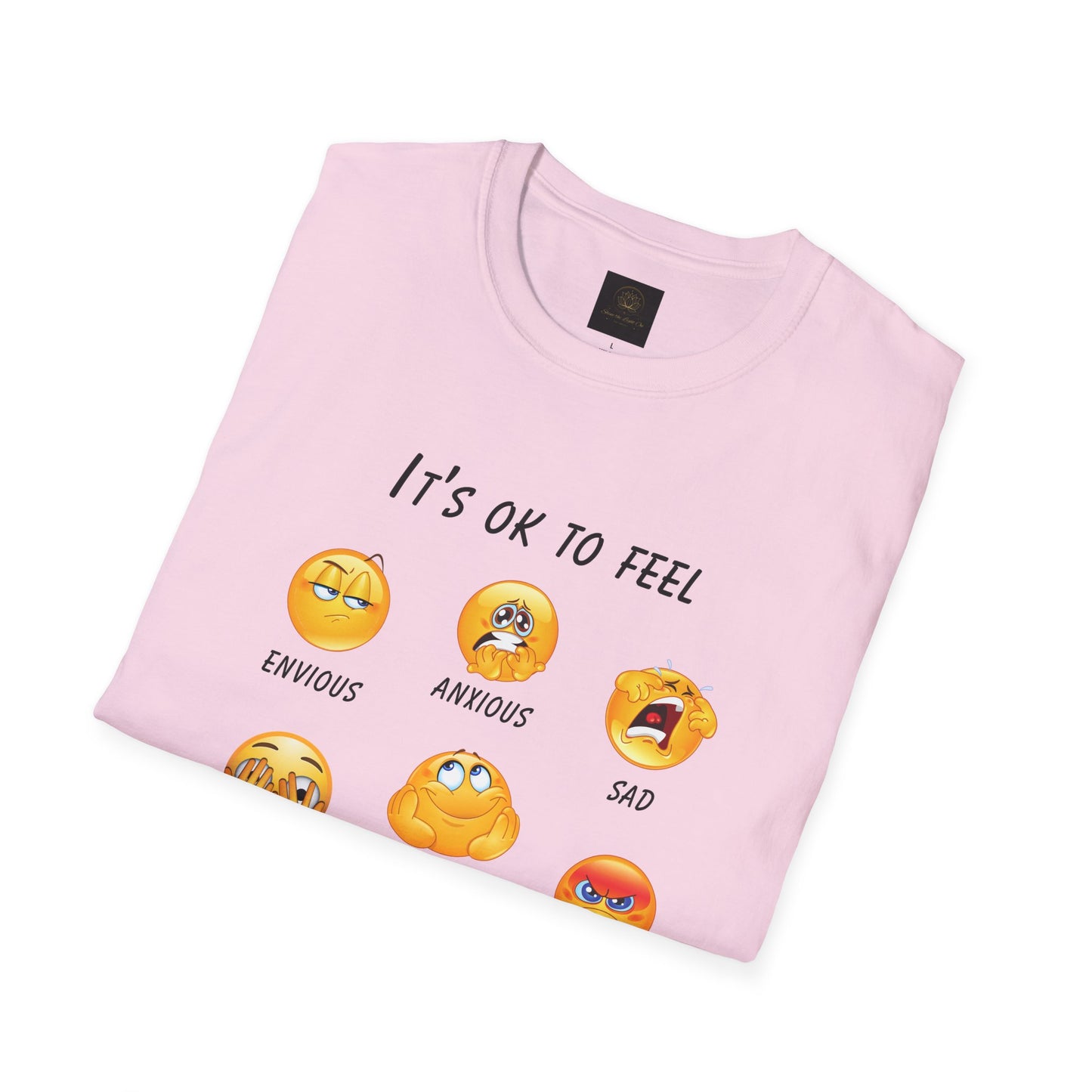 Emotional Awareness T-Shirt, Feelings Tee, Unisex Graphic Tee, Comfortable Everyday Wear, Gift for Friends and Family