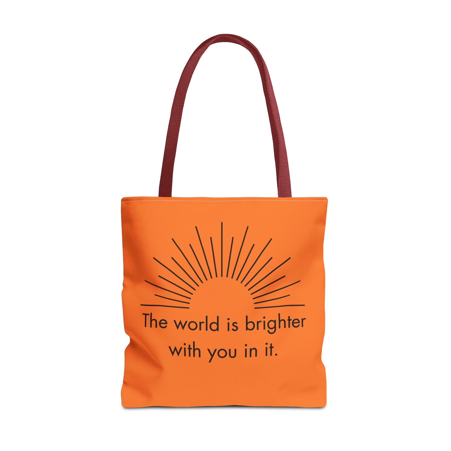 Sunrise Inspiration Tote Bag - Motivational Quote, Beach Bag, Gift for Her, Eco-Friendly Shopping, Summer Vibes