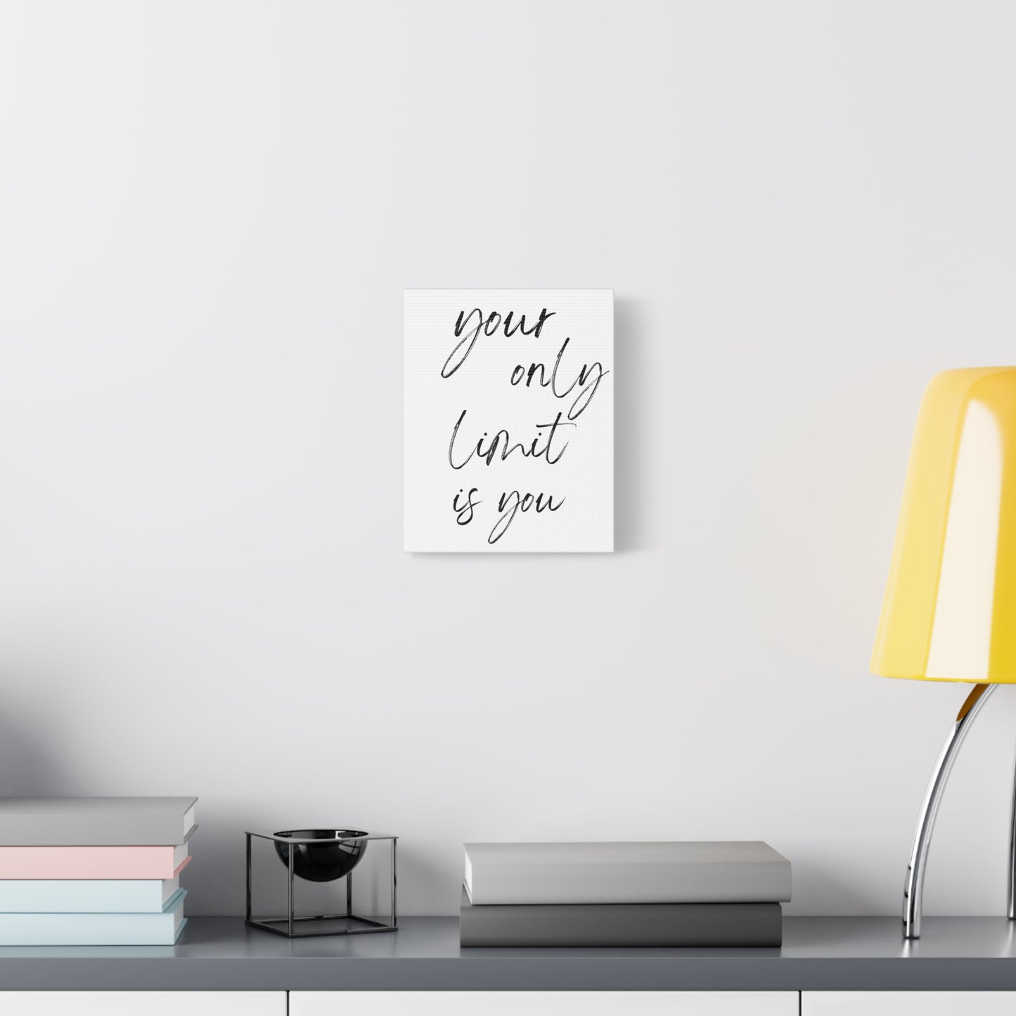 Inspirational Wall Art Canvas Print, Home Decor, Motivational Quote, Gift for Friends, Office Wall Art, Modern Decor