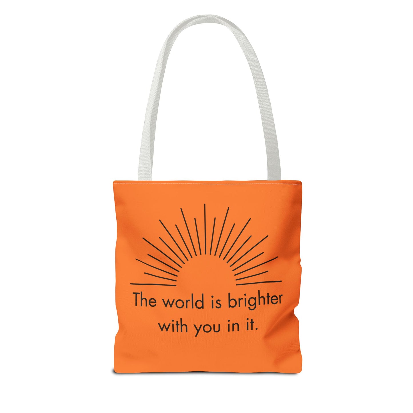 Sunrise Inspiration Tote Bag - Motivational Quote, Beach Bag, Gift for Her, Eco-Friendly Shopping, Summer Vibes