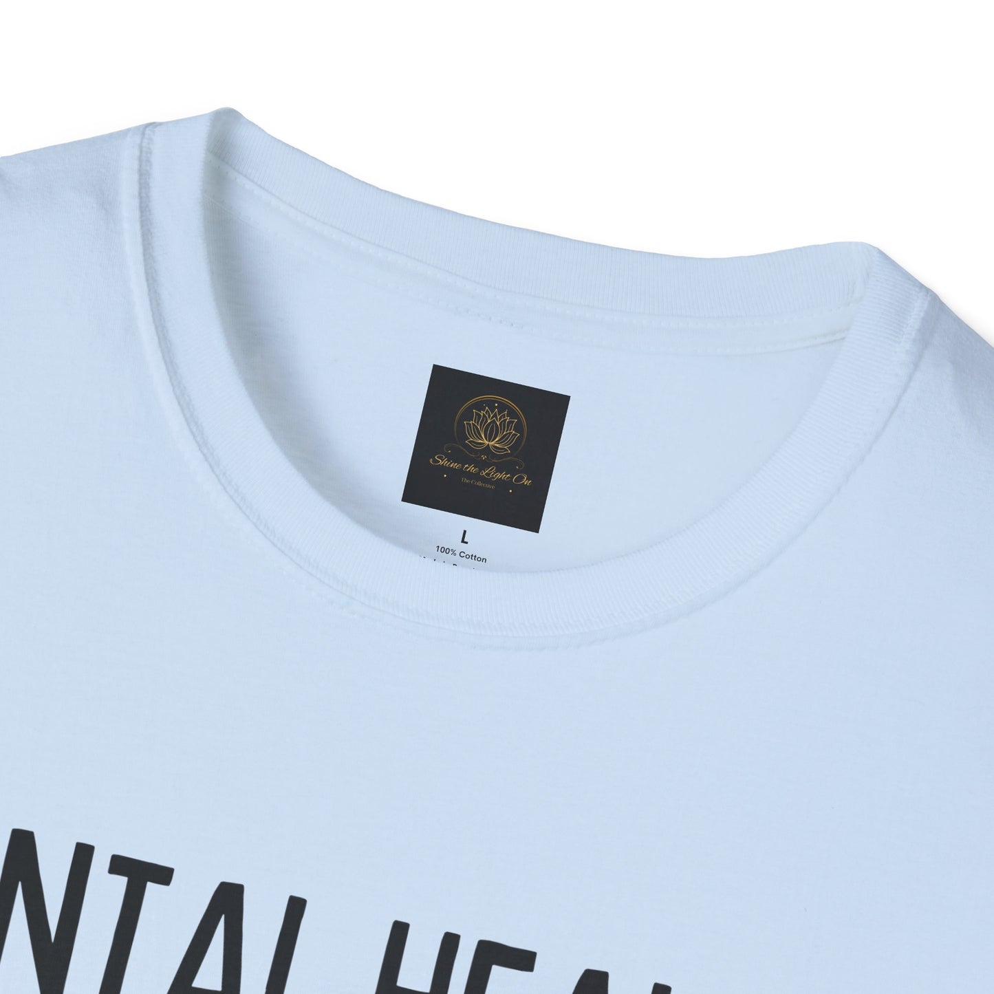 Mental Health Matters Unisex Softstyle T-Shirt, Inspirational Tee, Self-Care Gift, Awareness Apparel, Casual Wear