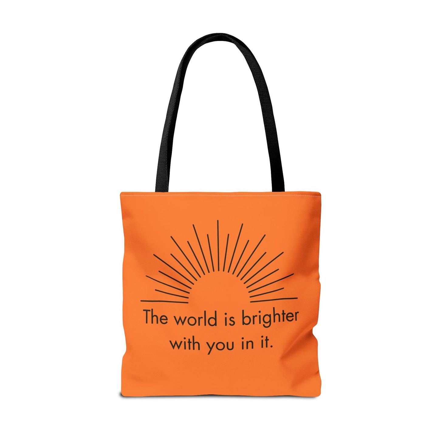 Sunrise Inspiration Tote Bag - Motivational Quote, Beach Bag, Gift for Her, Eco-Friendly Shopping, Summer Vibes