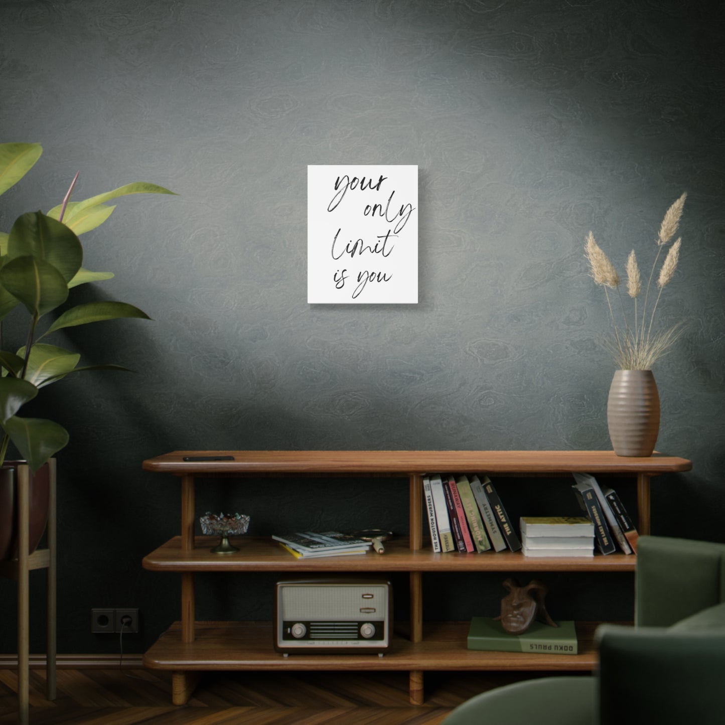 Inspirational Wall Art Canvas Print, Home Decor, Motivational Quote, Gift for Friends, Office Wall Art, Modern Decor
