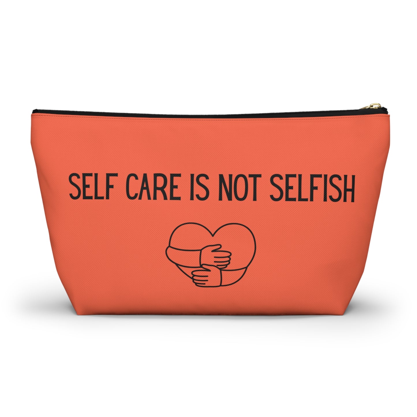 Self-Care Accessory Pouch | Motivational Makeup Bag | Gift for Mindfulness Lovers, Travel Organizer, Self-Love Essentials, Cute Storage
