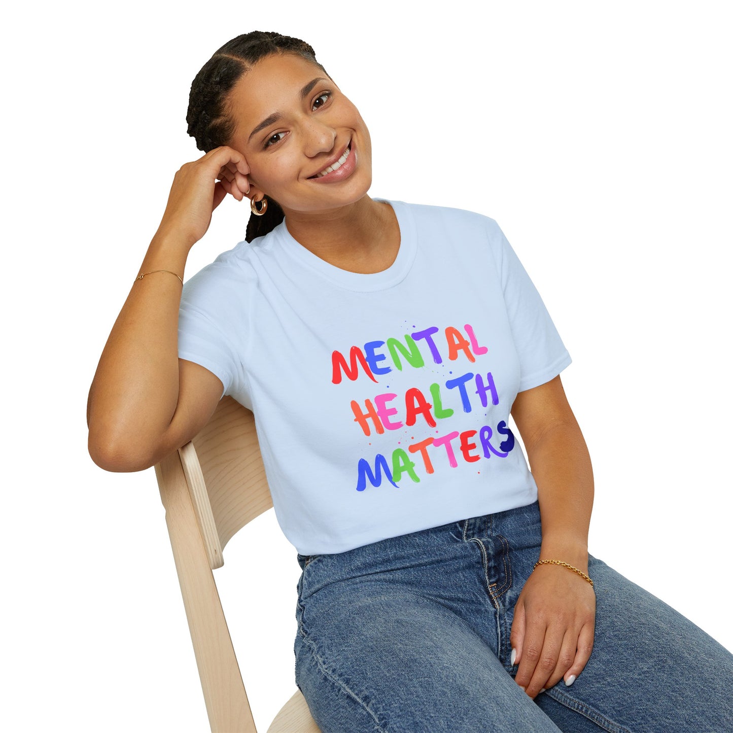 Mental Health Matters Unisex Softstyle T-Shirt