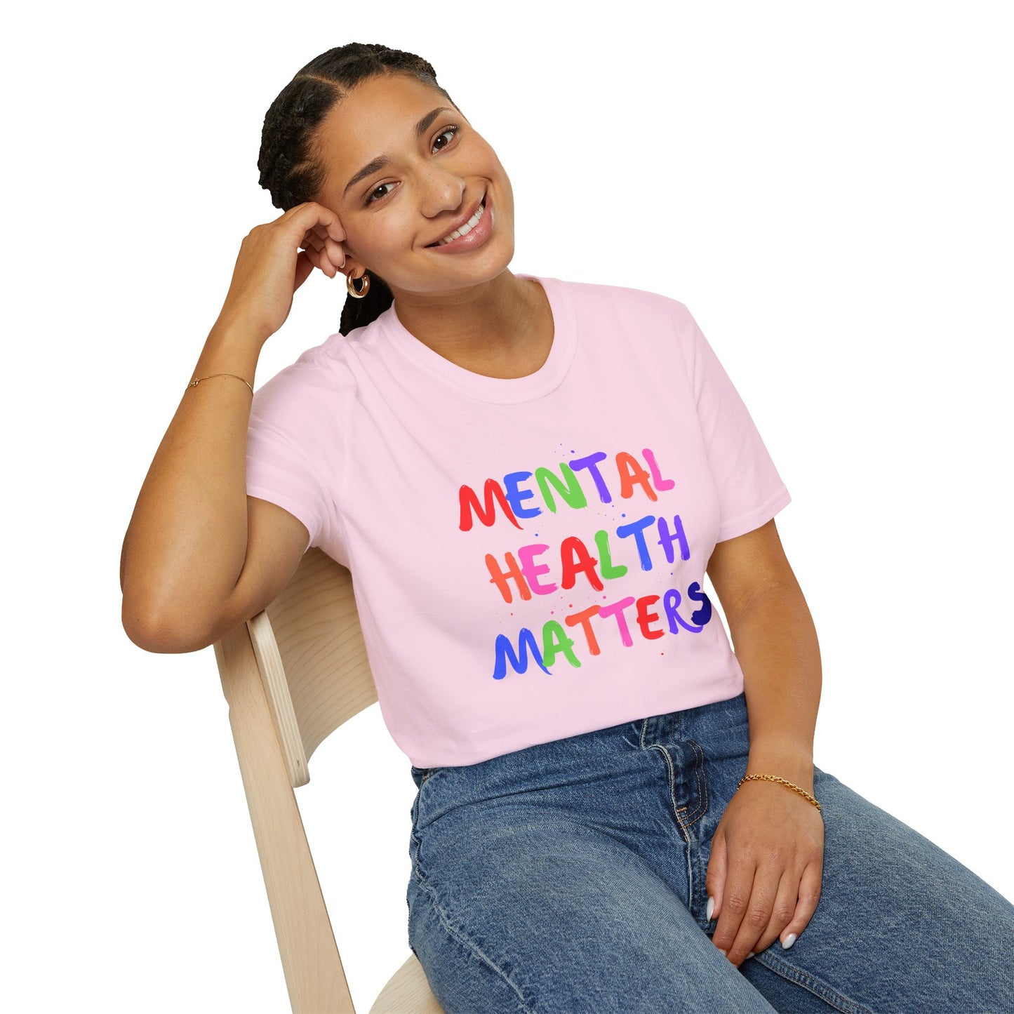 Mental Health Matters Unisex Softstyle T-Shirt