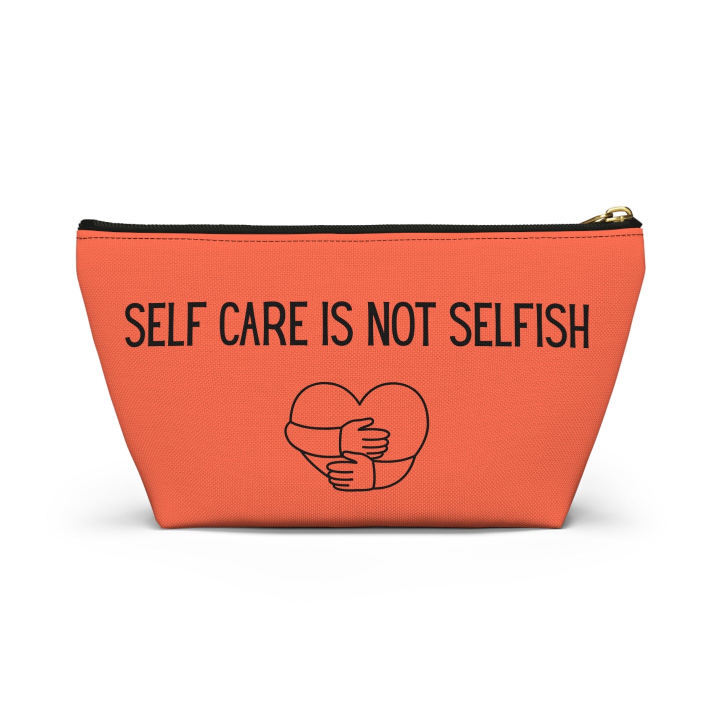 Self-Care Accessory Pouch | Motivational Makeup Bag | Gift for Mindfulness Lovers, Travel Organizer, Self-Love Essentials, Cute Storage