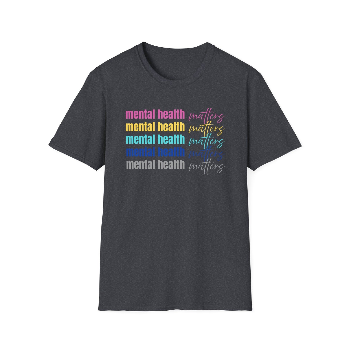 Mental Health Awareness Unisex Softstyle T-Shirt