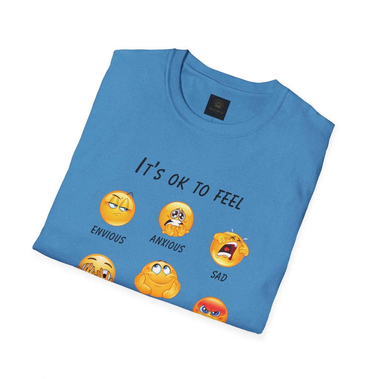 Emotional Awareness T-Shirt, Feelings Tee, Unisex Graphic Tee, Comfortable Everyday Wear, Gift for Friends and Family