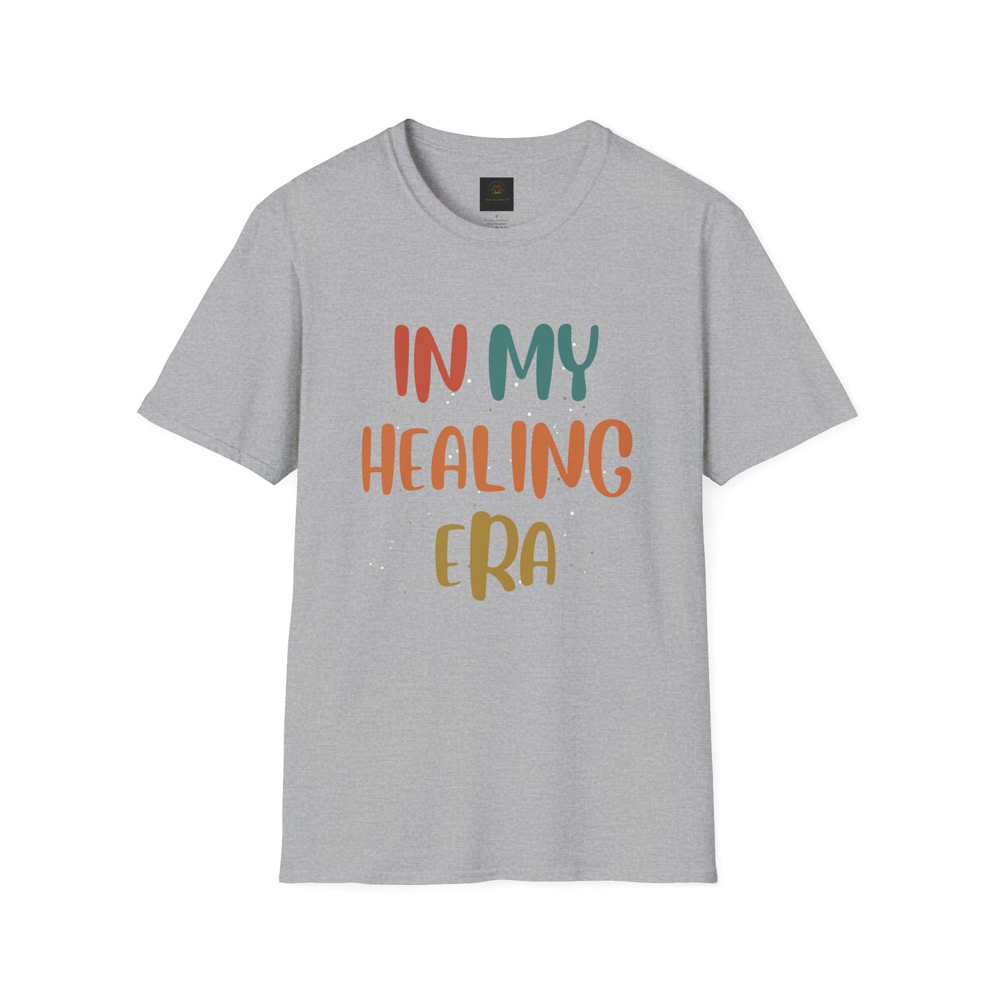 Healing Era Unisex T-Shirt | Empowering Quote Tee, Self-Care Wear, Gift for Friends, Motivational Apparel, Wellness Fashion
