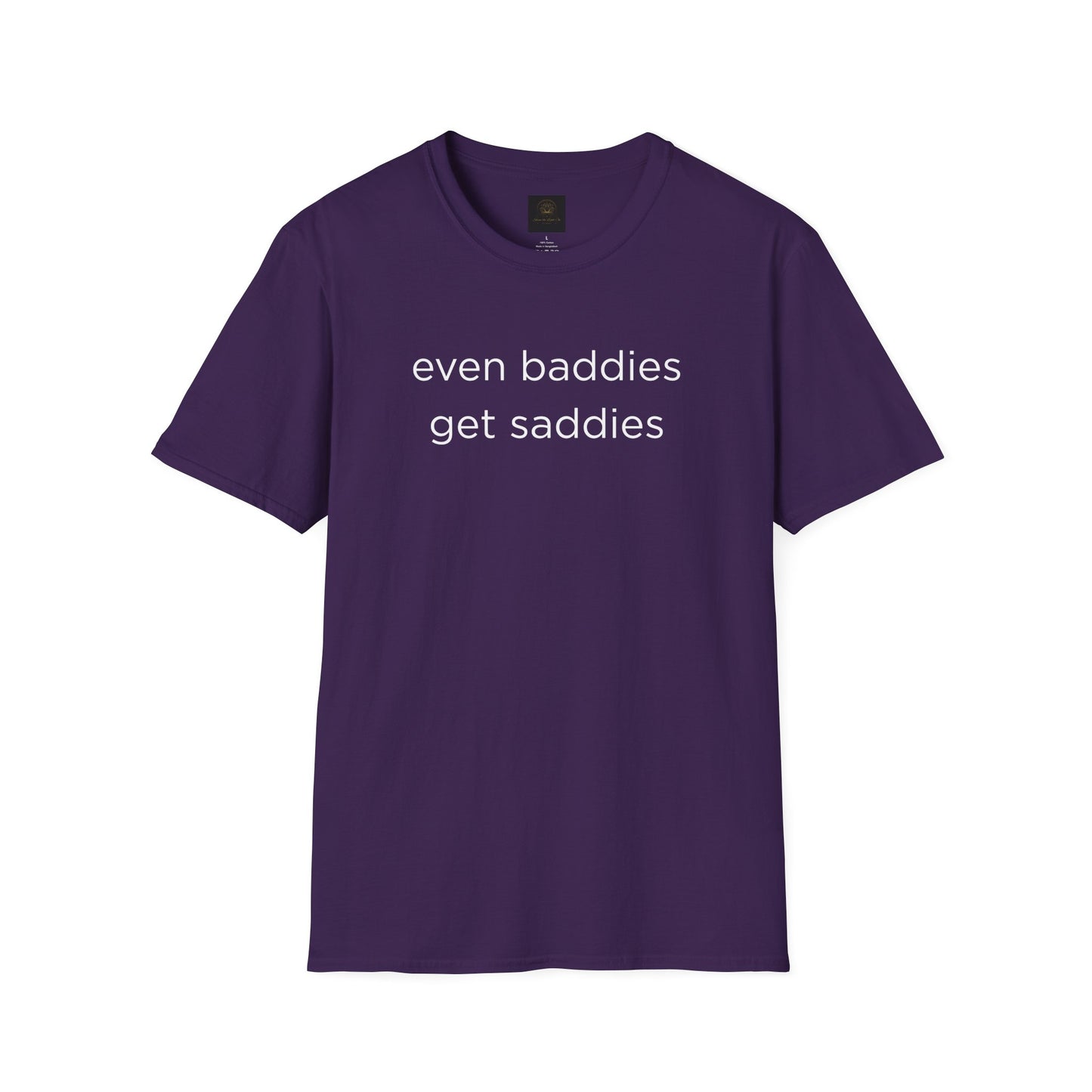 Unisex Softstyle T-Shirt: Fun and Quirky Tee for Baddies, Casual Wear, Birthday Gift, Trendy Fashion, Unique Gift Idea, Everyday Comfort