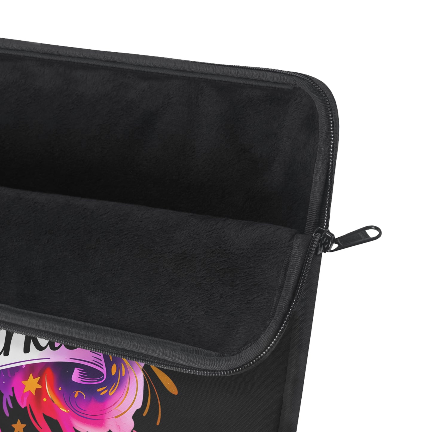 Vibrant Laptop Sleeve - "Never Let Anyone Dull Your Sparkle" - Colorful Tech Case, Gift for Students, Office & School Supplies