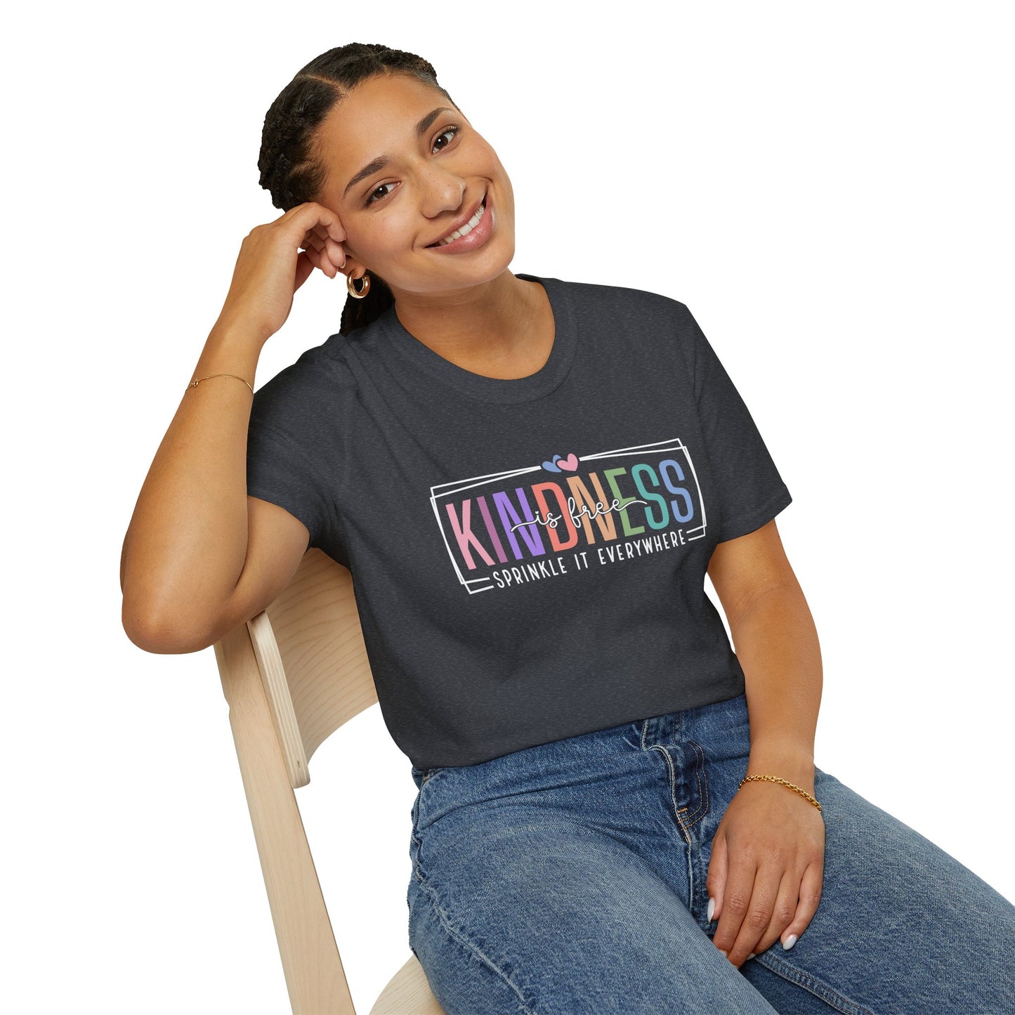 Kindness T-Shirt| Spread Positivity | Everyday Wear | Inspirational Clothing