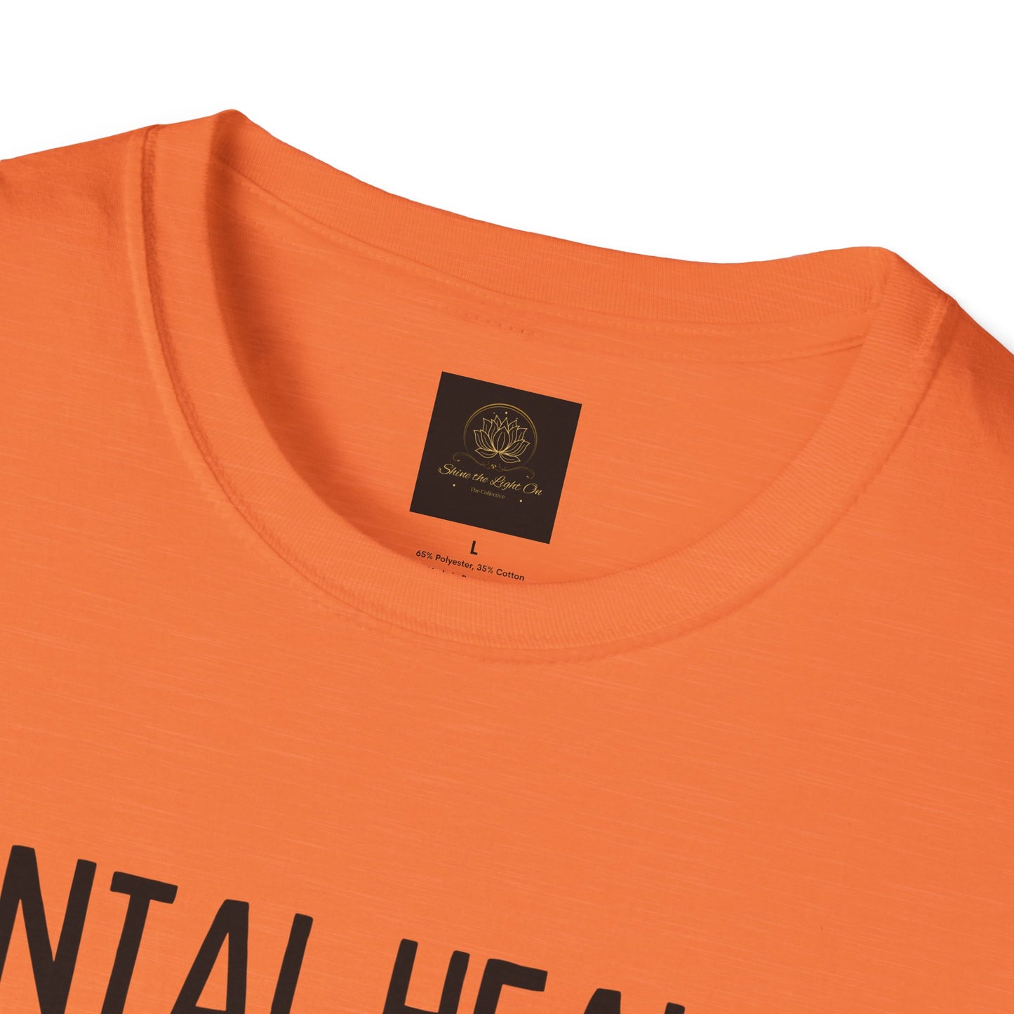 Mental Health Matters Unisex Softstyle T-Shirt, Inspirational Tee, Self-Care Gift, Awareness Apparel, Casual Wear