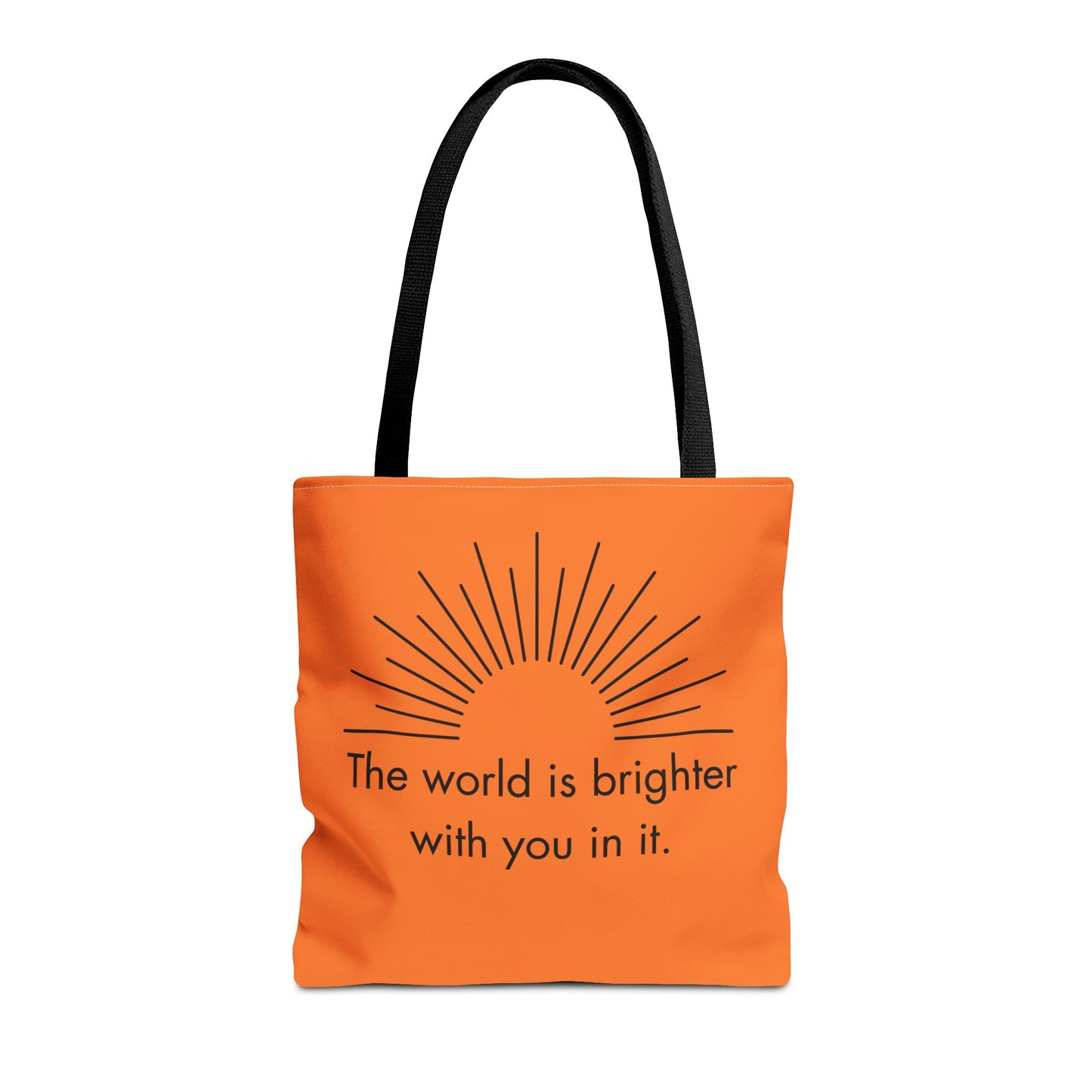 Sunrise Inspiration Tote Bag - Motivational Quote, Beach Bag, Gift for Her, Eco-Friendly Shopping, Summer Vibes