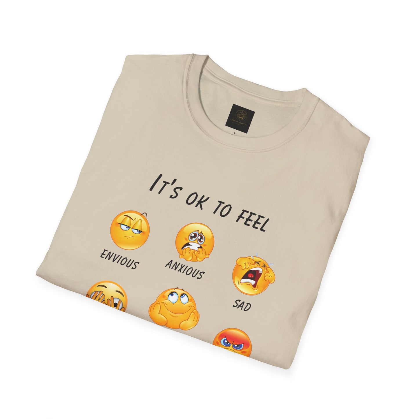 Emotional Awareness T-Shirt, Feelings Tee, Unisex Graphic Tee, Comfortable Everyday Wear, Gift for Friends and Family