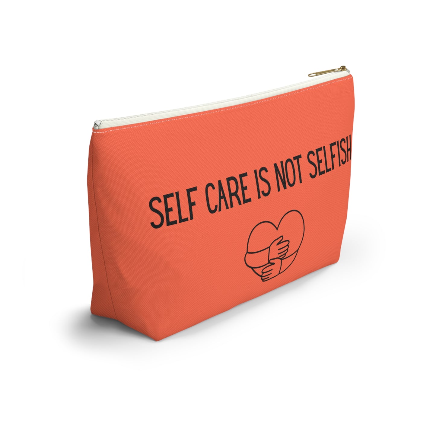 Self-Care Accessory Pouch | Motivational Makeup Bag | Gift for Mindfulness Lovers, Travel Organizer, Self-Love Essentials, Cute Storage
