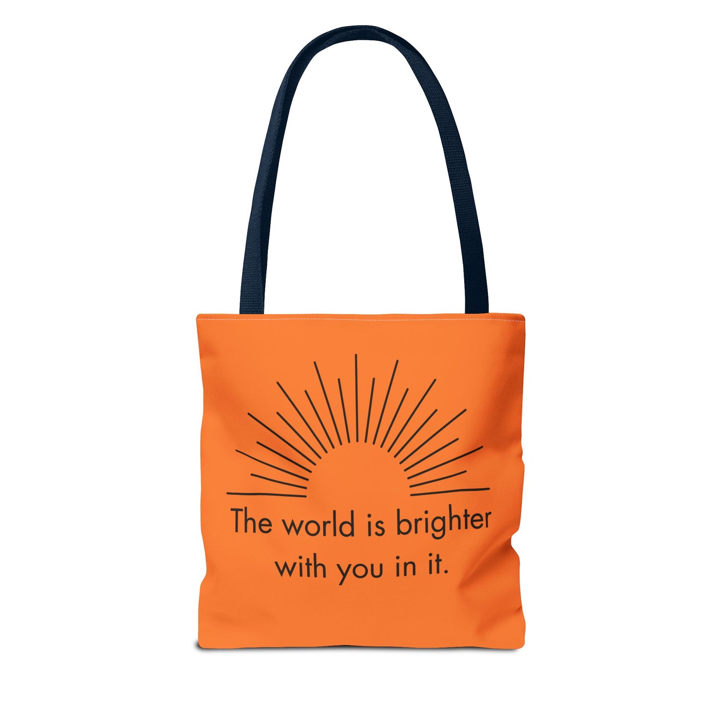 Sunrise Inspiration Tote Bag - Motivational Quote, Beach Bag, Gift for Her, Eco-Friendly Shopping, Summer Vibes