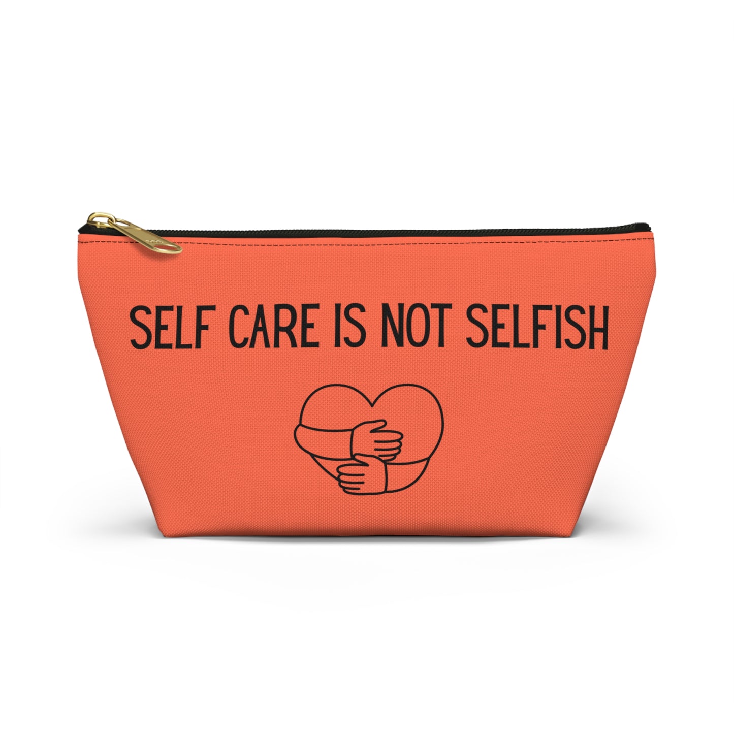 Self-Care Accessory Pouch | Motivational Makeup Bag | Gift for Mindfulness Lovers, Travel Organizer, Self-Love Essentials, Cute Storage