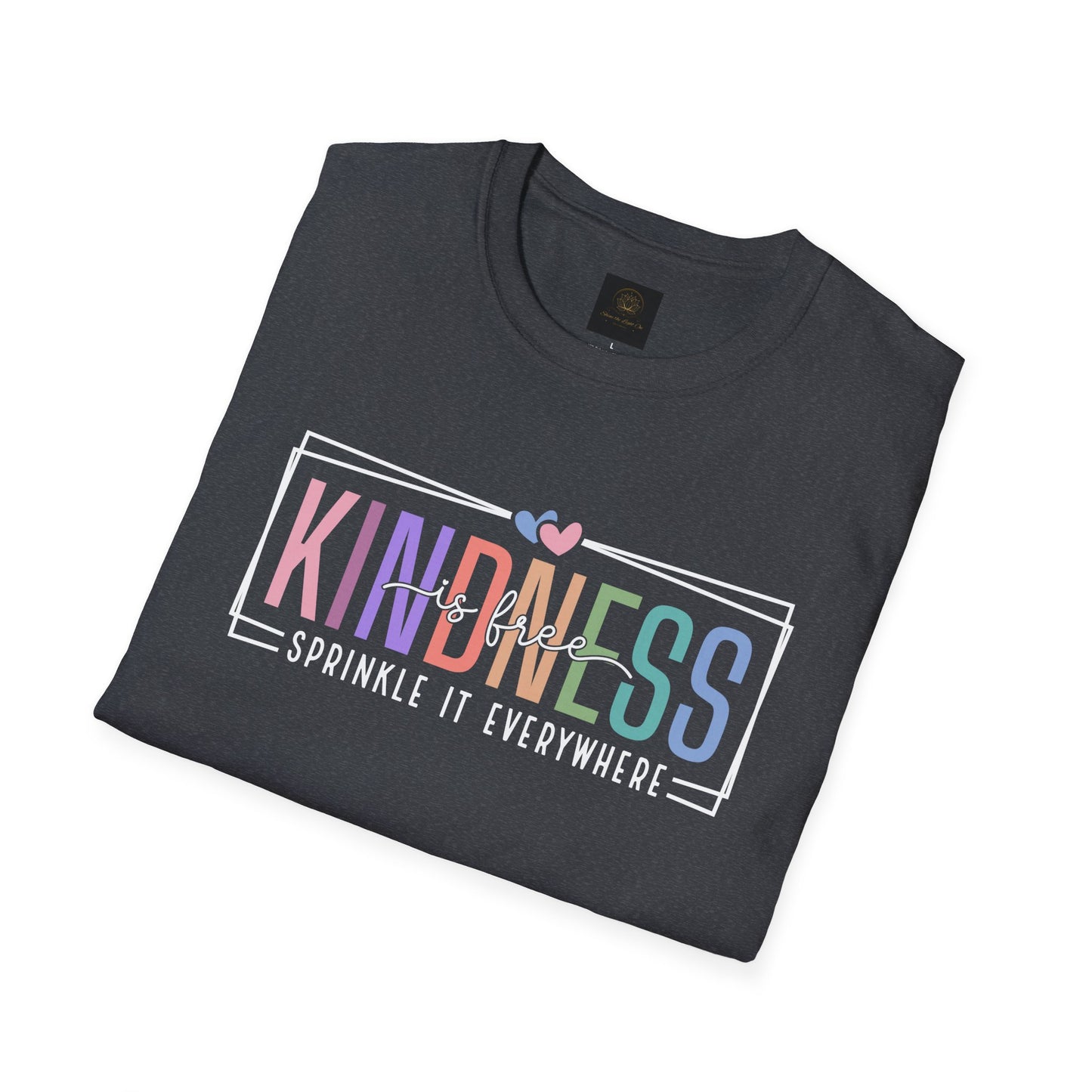 Kindness T-Shirt| Spread Positivity | Everyday Wear | Inspirational Clothing