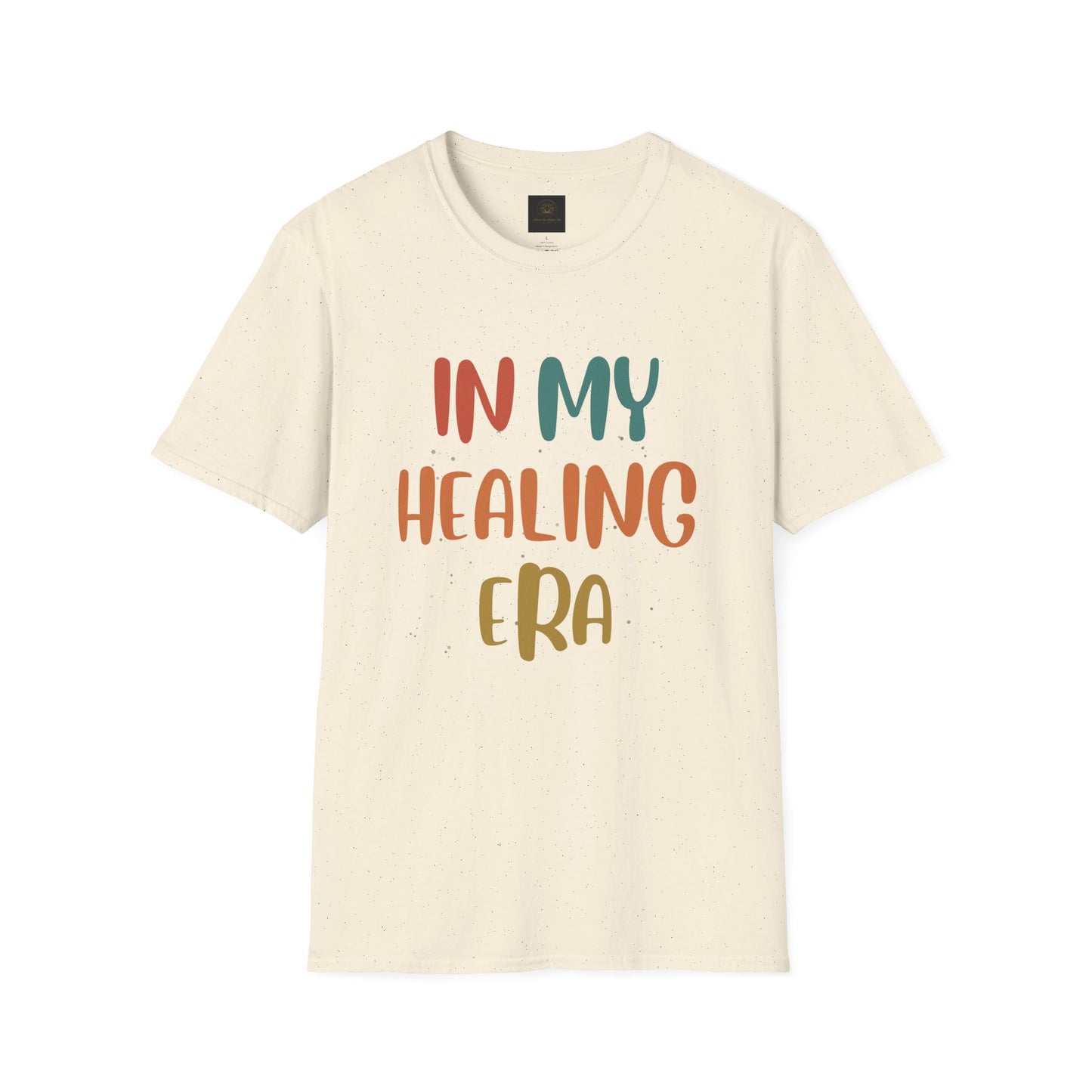 Healing Era Unisex T-Shirt | Empowering Quote Tee, Self-Care Wear, Gift for Friends, Motivational Apparel, Wellness Fashion