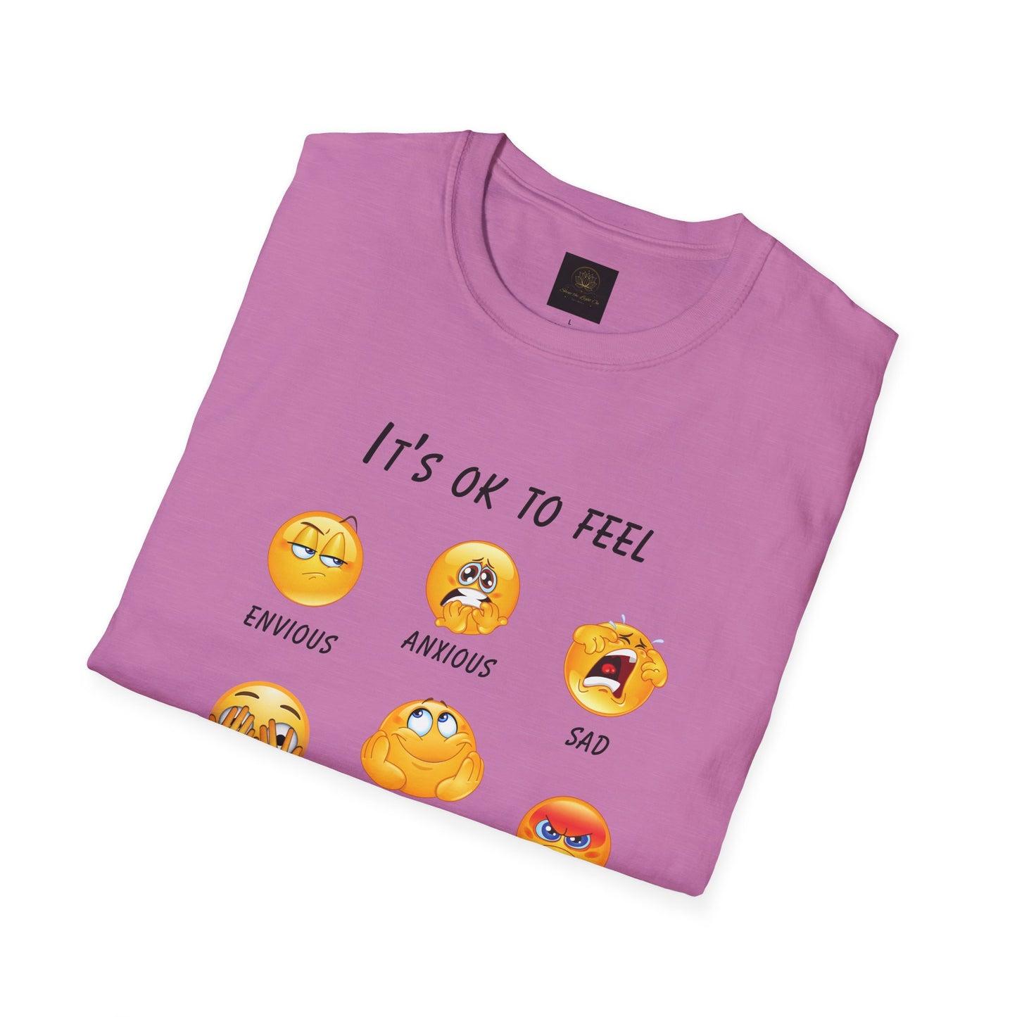 Emotional Awareness T-Shirt, Feelings Tee, Unisex Graphic Tee, Comfortable Everyday Wear, Gift for Friends and Family