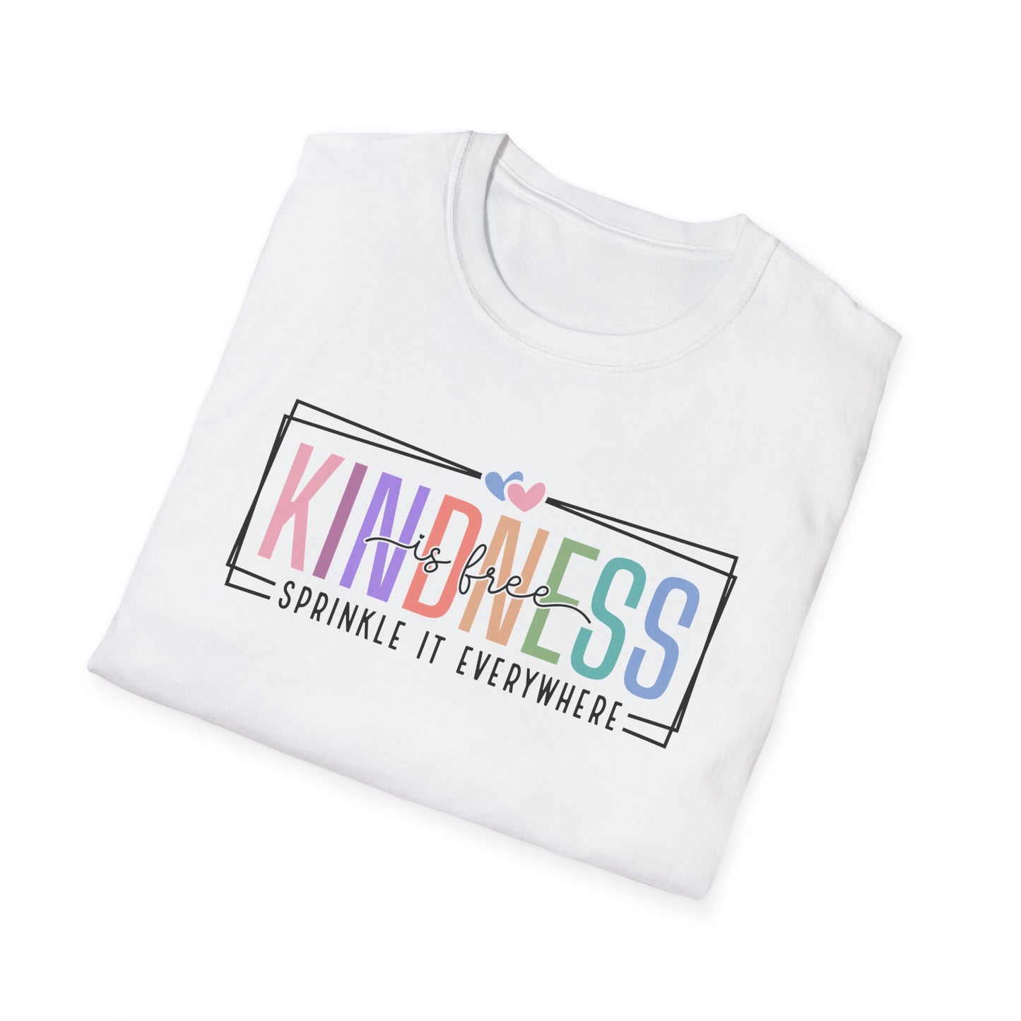 Kindness T-Shirt| Spread Positivity | Everyday Wear | Inspirational Clothing