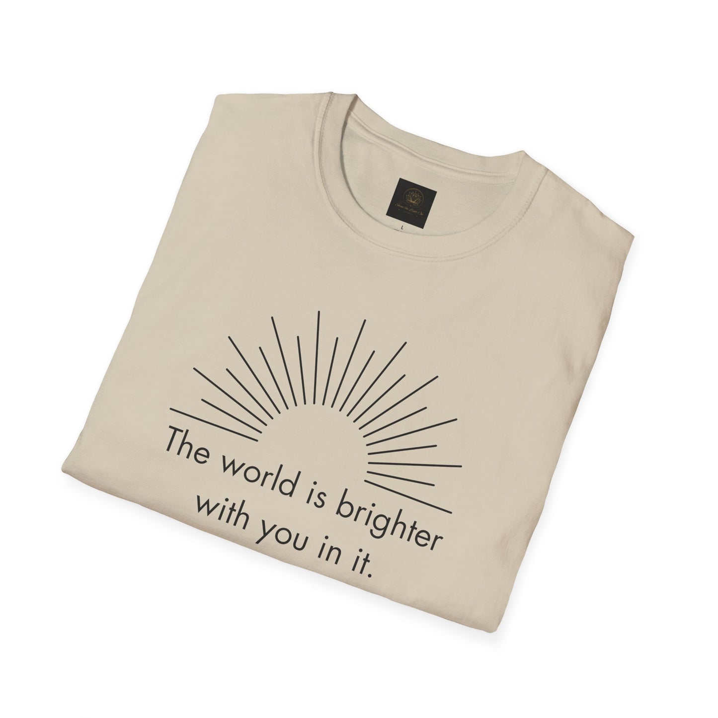 Sunshine Affirmation Unisex T-Shirt, Motivational Tee, Gift for Her, Feel Good Apparel, Inspirational Clothing