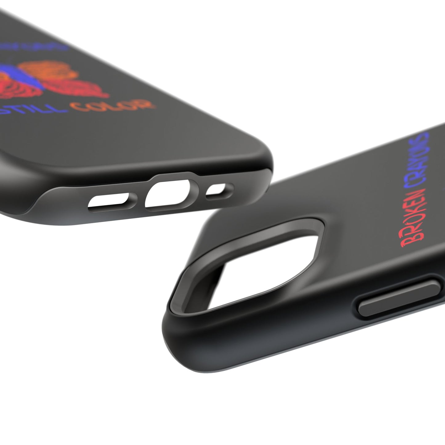 Inspirational Magnetic Tough Cases, Butterfly Phone Case, Motivational Phone Cover, Unique Gift for Her, Colorful Phone Accessories