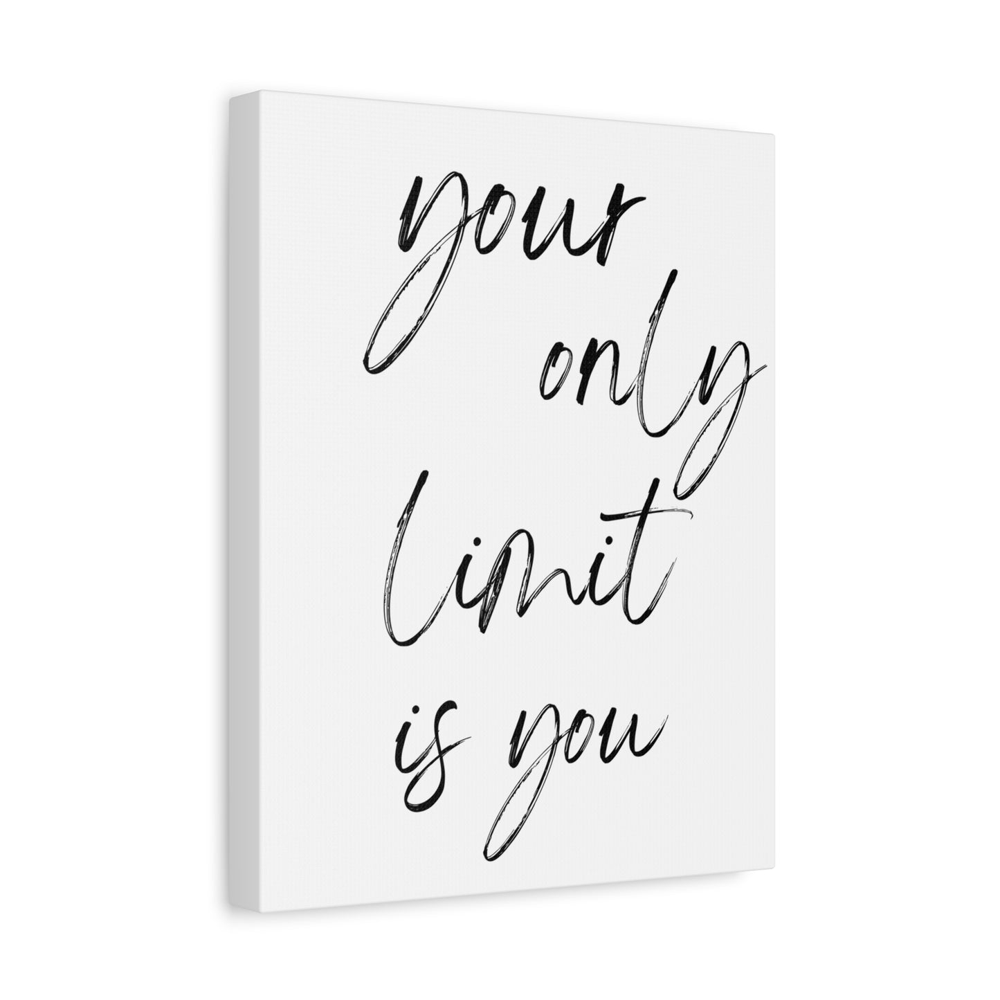Inspirational Wall Art Canvas Print, Home Decor, Motivational Quote, Gift for Friends, Office Wall Art, Modern Decor