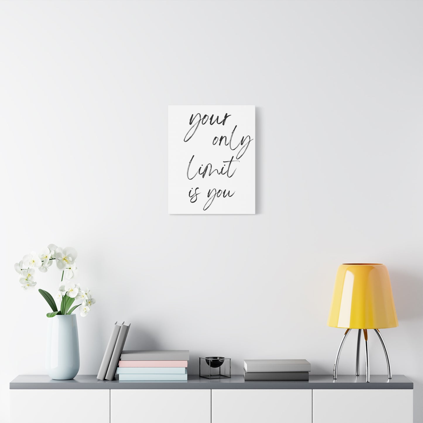 Inspirational Wall Art Canvas Print, Home Decor, Motivational Quote, Gift for Friends, Office Wall Art, Modern Decor