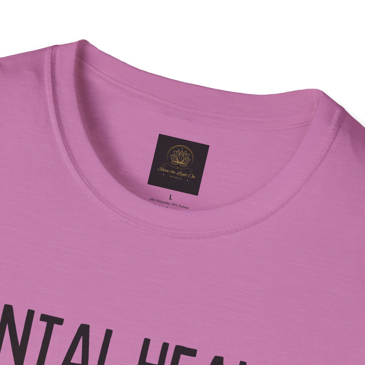 Mental Health Matters Unisex Softstyle T-Shirt, Inspirational Tee, Self-Care Gift, Awareness Apparel, Casual Wear