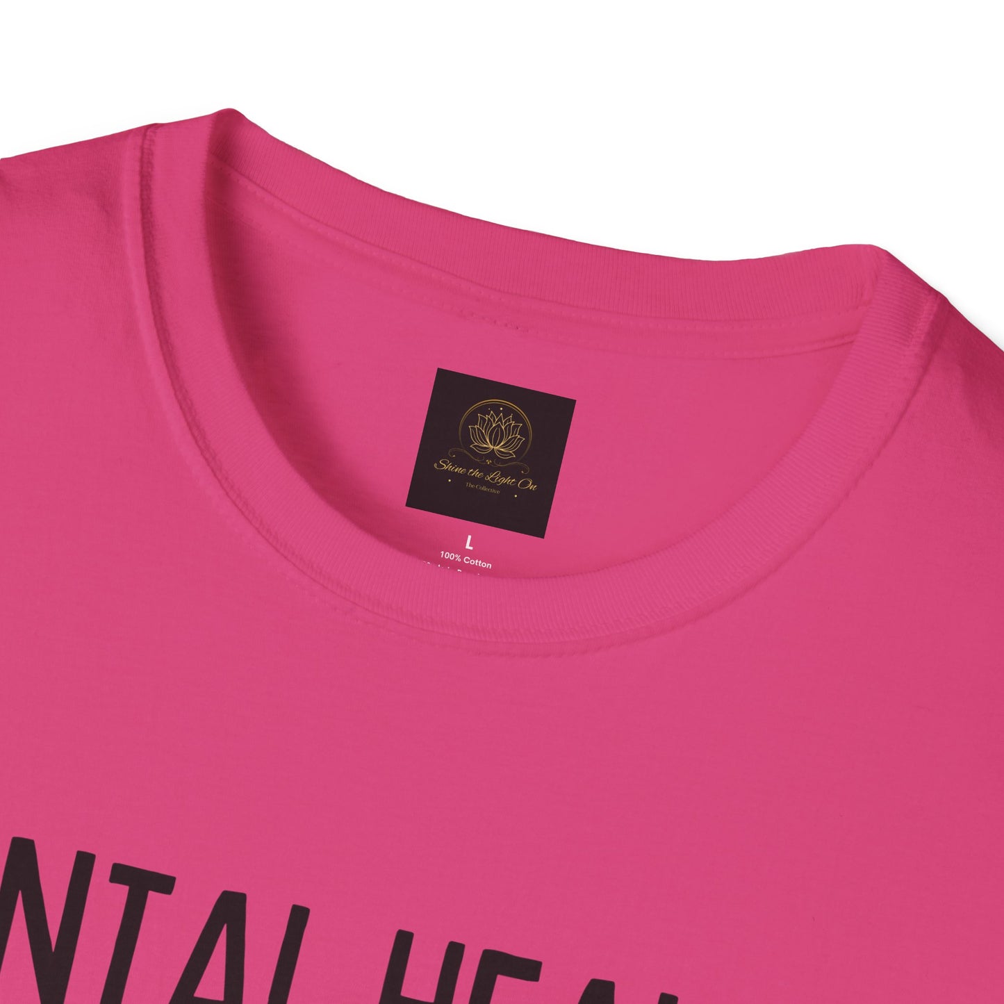 Mental Health Matters Unisex Softstyle T-Shirt, Inspirational Tee, Self-Care Gift, Awareness Apparel, Casual Wear