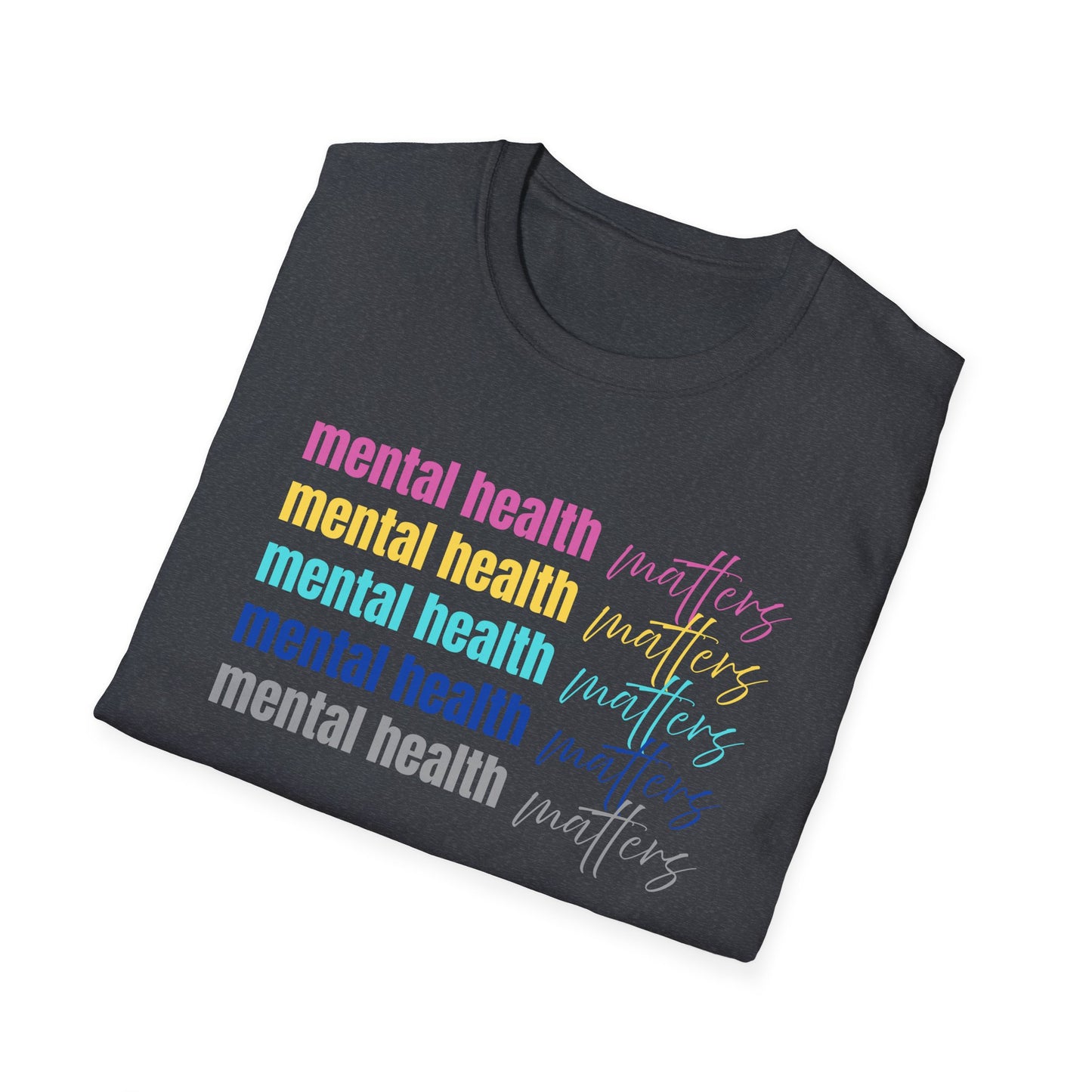 Mental Health Awareness Unisex Softstyle T-Shirt