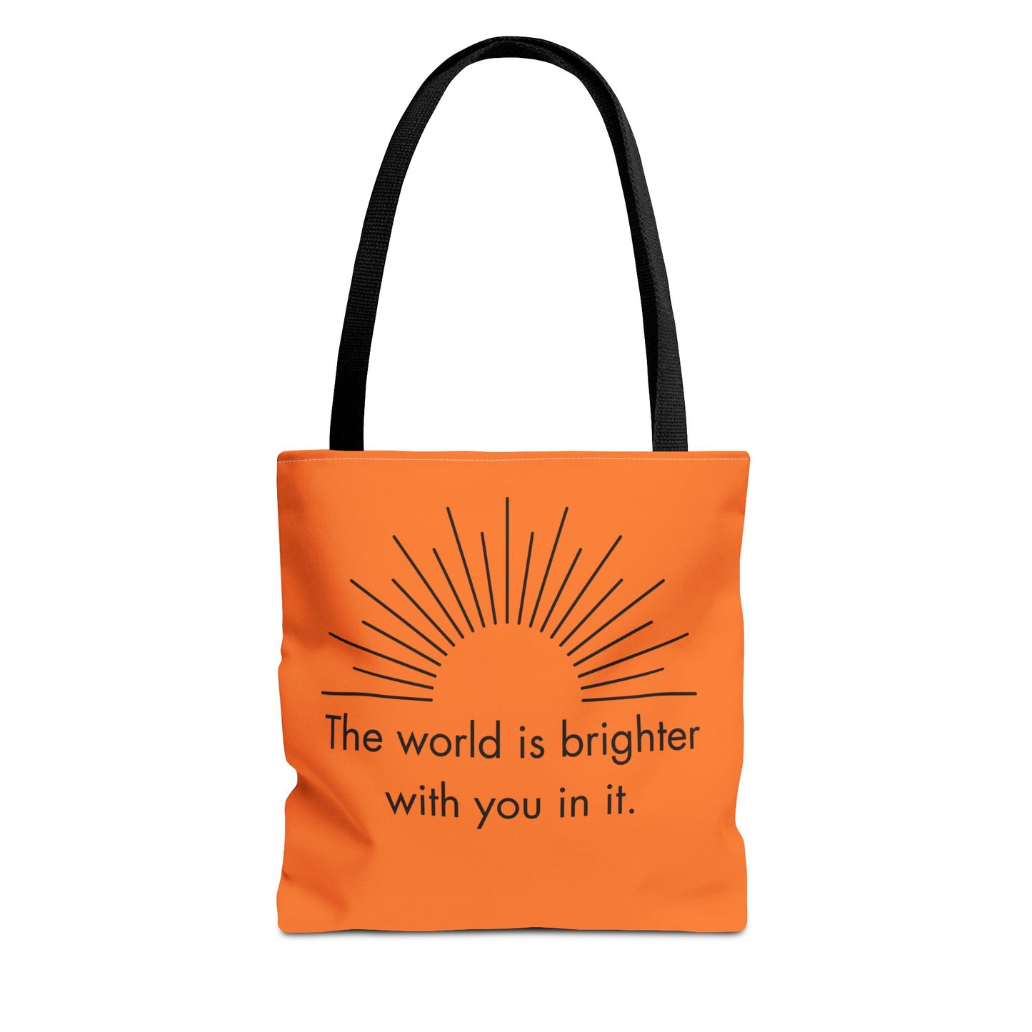Sunrise Inspiration Tote Bag - Motivational Quote, Beach Bag, Gift for Her, Eco-Friendly Shopping, Summer Vibes