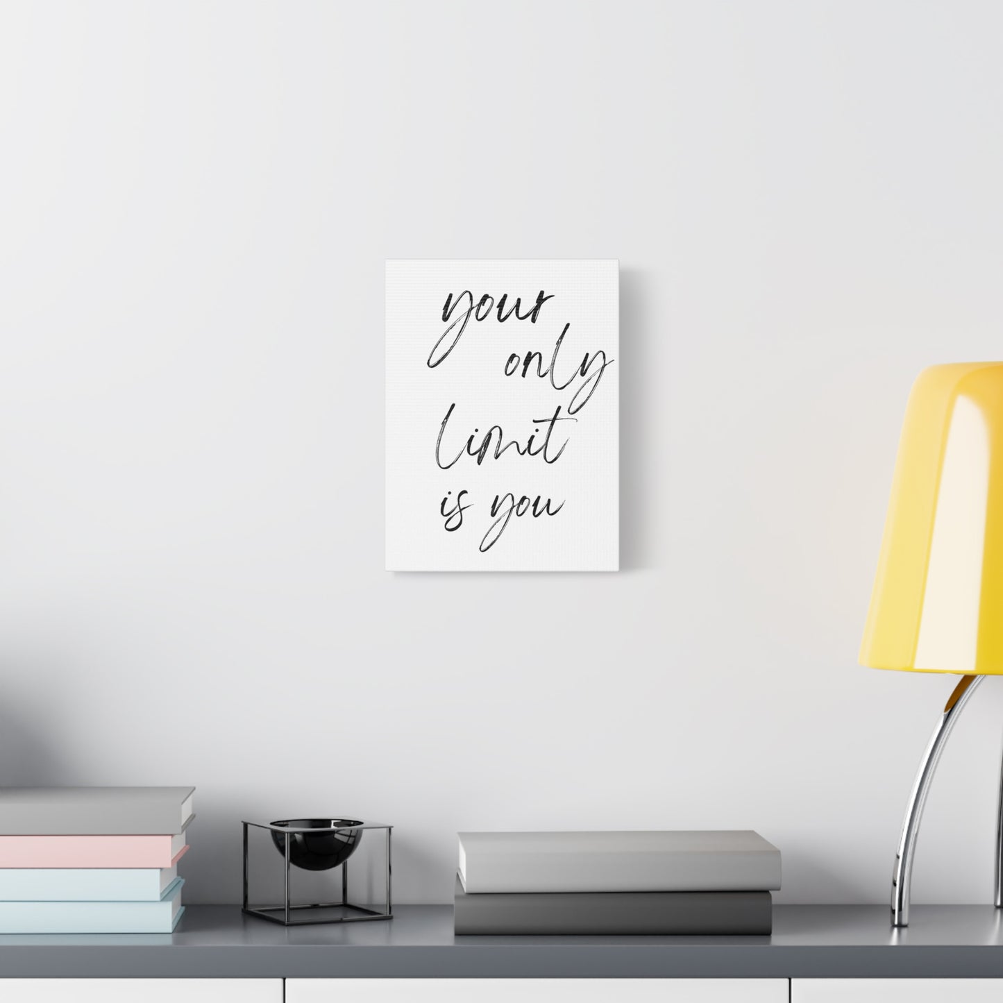 Inspirational Wall Art Canvas Print, Home Decor, Motivational Quote, Gift for Friends, Office Wall Art, Modern Decor