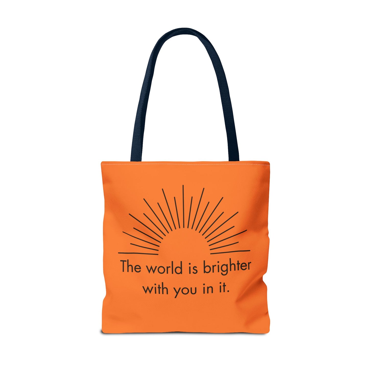 Sunrise Inspiration Tote Bag - Motivational Quote, Beach Bag, Gift for Her, Eco-Friendly Shopping, Summer Vibes