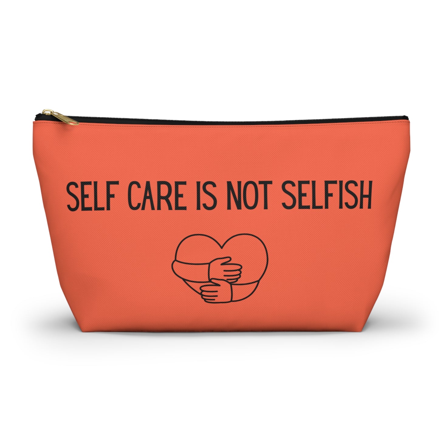 Self-Care Accessory Pouch | Motivational Makeup Bag | Gift for Mindfulness Lovers, Travel Organizer, Self-Love Essentials, Cute Storage