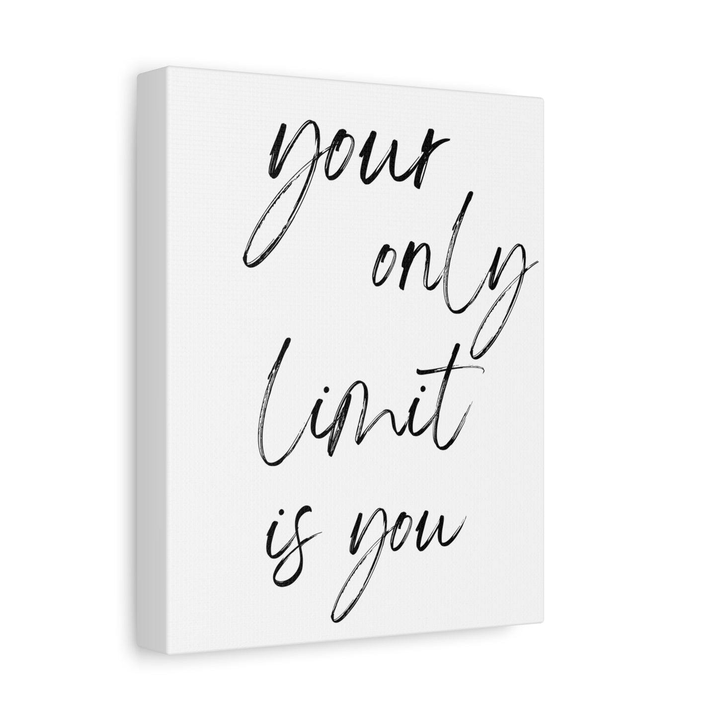 Inspirational Wall Art Canvas Print, Home Decor, Motivational Quote, Gift for Friends, Office Wall Art, Modern Decor