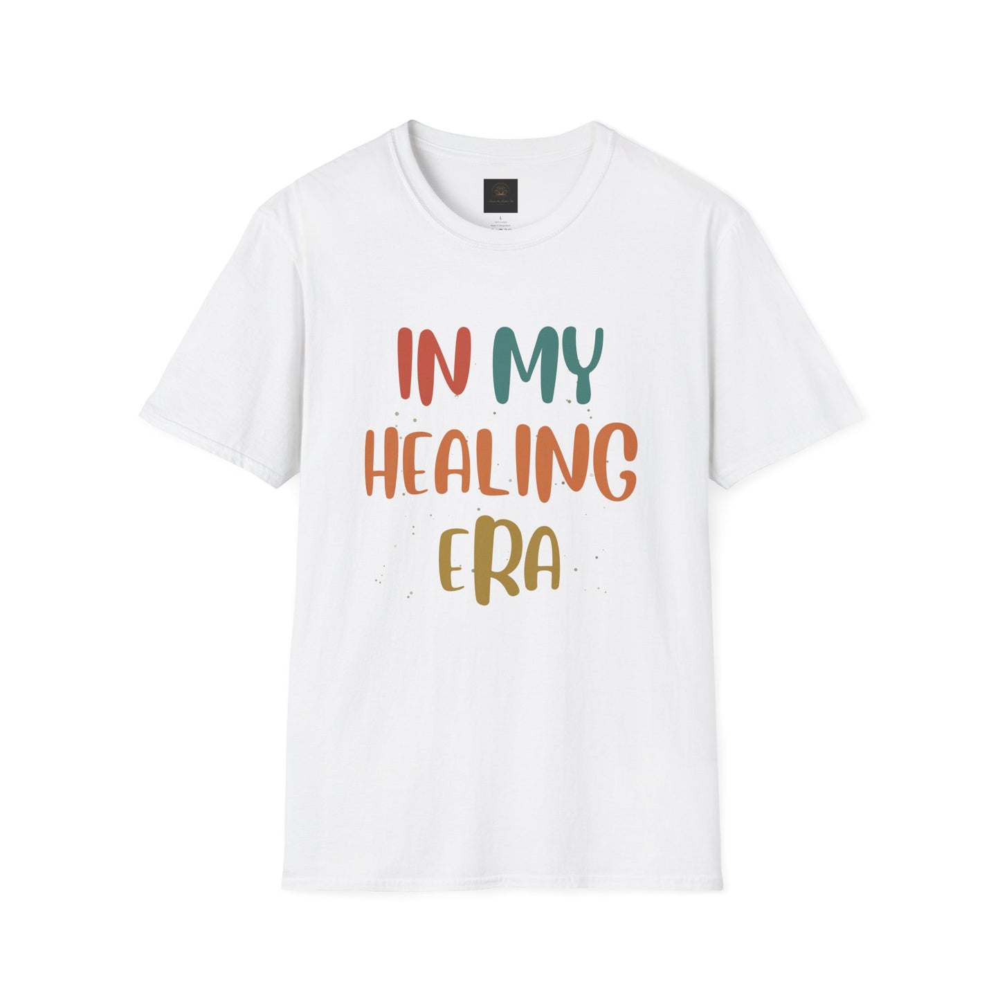 Healing Era Unisex T-Shirt | Empowering Quote Tee, Self-Care Wear, Gift for Friends, Motivational Apparel, Wellness Fashion