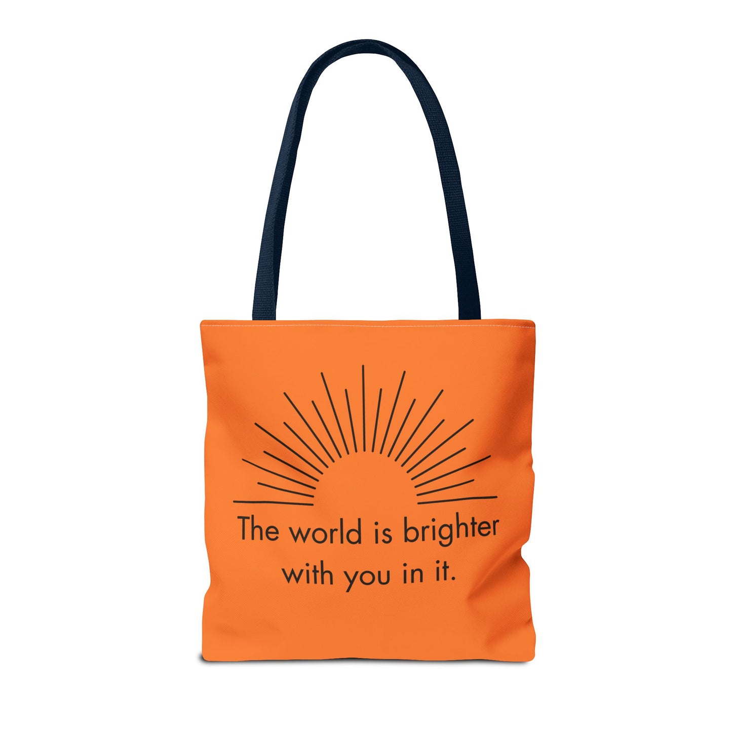 Sunrise Inspiration Tote Bag - Motivational Quote, Beach Bag, Gift for Her, Eco-Friendly Shopping, Summer Vibes