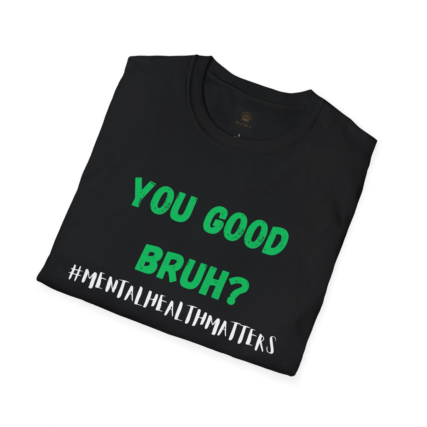Mental Health Matters T-Shirt, Unisex Softstyle Tee, Casual Wear, Self-Care Apparel, Gift for Friends, Awareness Shirt