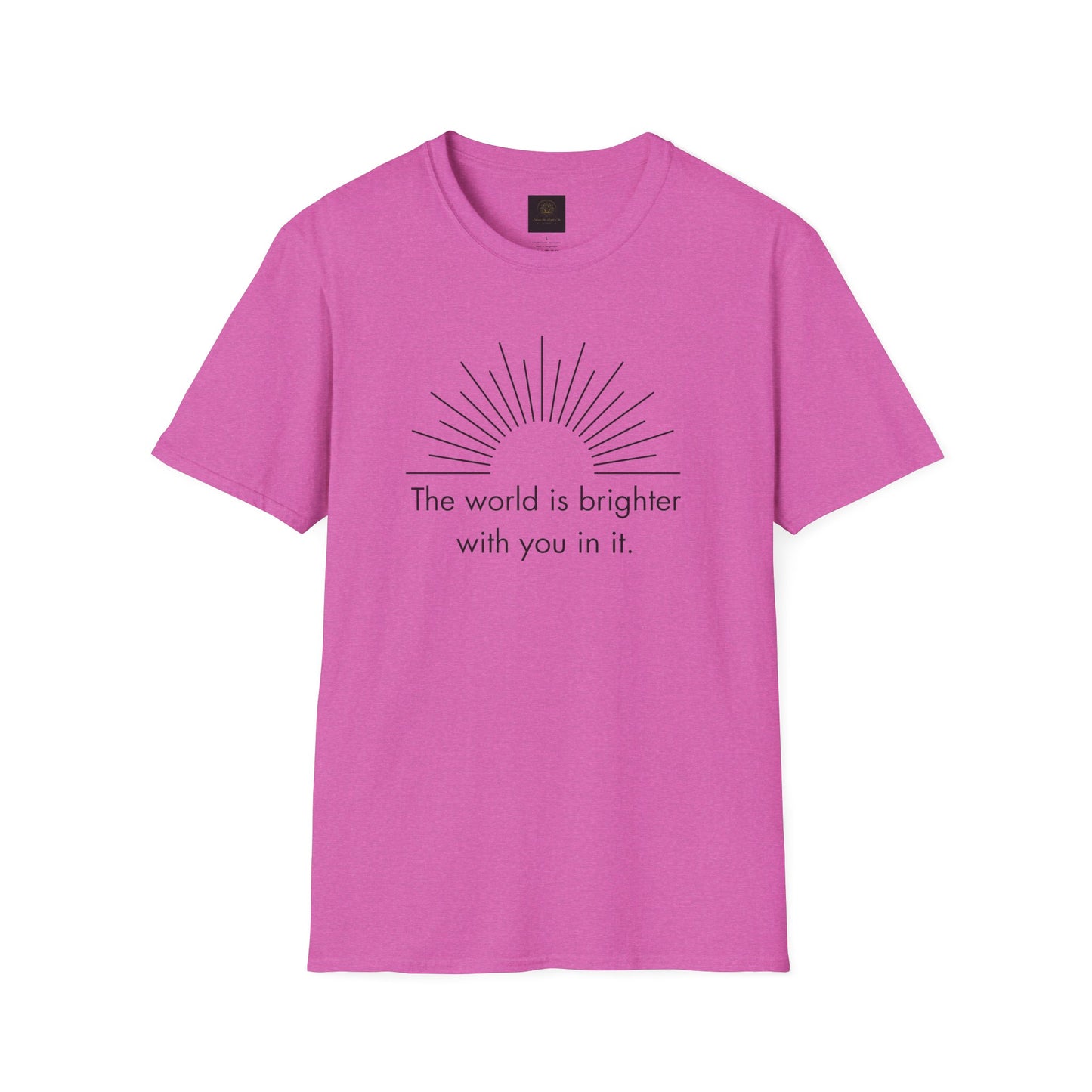 Sunshine Affirmation Unisex T-Shirt, Motivational Tee, Gift for Her, Feel Good Apparel, Inspirational Clothing