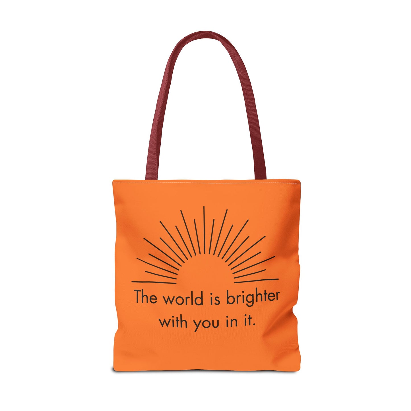Sunrise Inspiration Tote Bag - Motivational Quote, Beach Bag, Gift for Her, Eco-Friendly Shopping, Summer Vibes