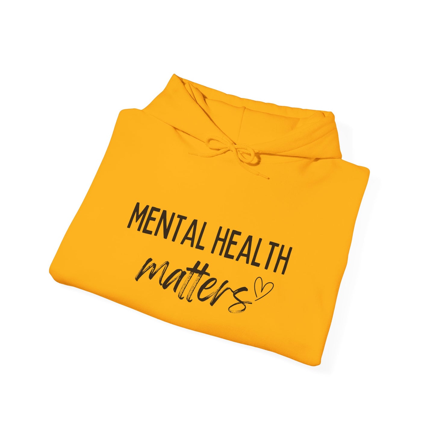 Mental Health Matters Hoodie, Unisex Pullover, Awareness Apparel, Cozy Sweatshirt, Gift for Support, Self-Care Fashion
